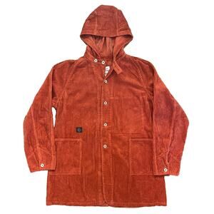 Battenwear Post O'Alls Corduroy Sweetbear Jacket L Chore Hooded Workwear Japan